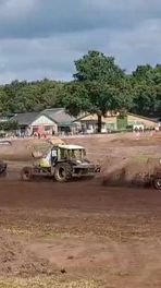 Vol gas op een combine