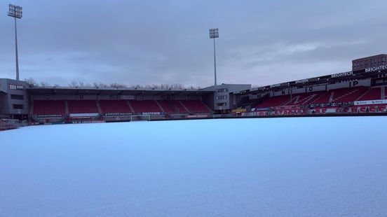 Sneeuw zit voetbal dwars: MVV - Almere City afgelast Nieuws
