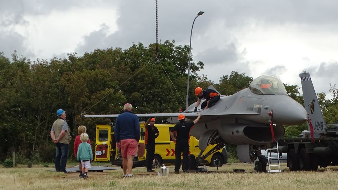 F-16 bij Rescue Vlissingen