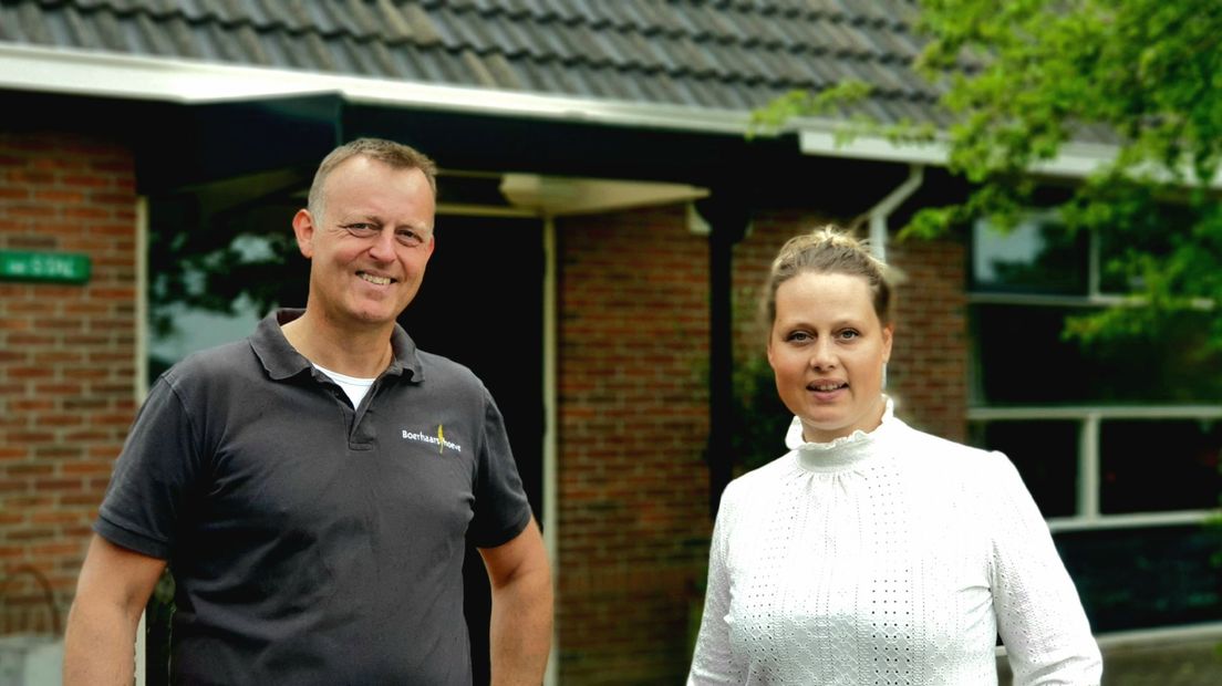 Roel-Poppe Lubbers en Marieanna Snijders van de Boerhaarshoeve in Grolloo