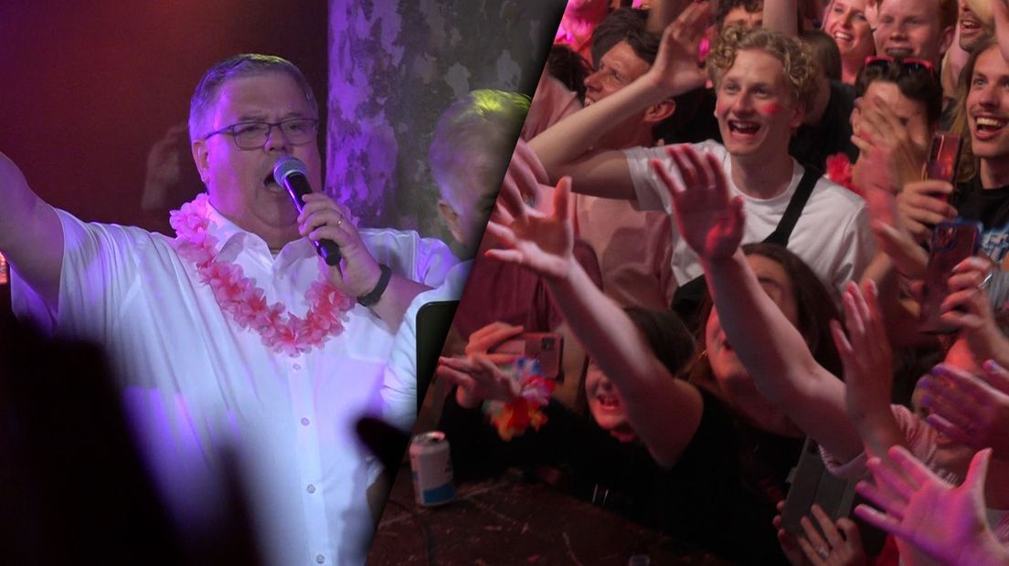 Burgemeester Bruls zingt live voor duizenden mensen.