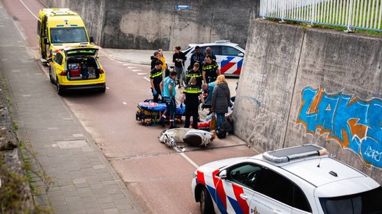 Twee zwaargewonden bij ongeval in fietstunnel