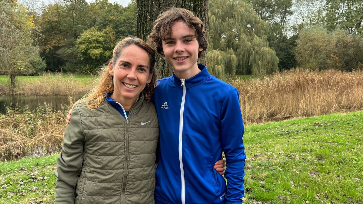 Moeder en zoon Engels zegevieren in Elderschanscross