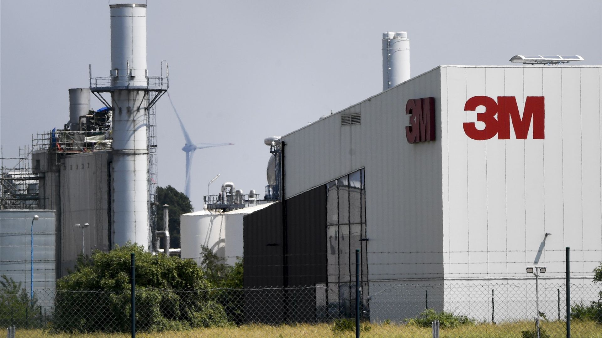 3M in Zwijndrecht, net over de grens bij Antwerpen