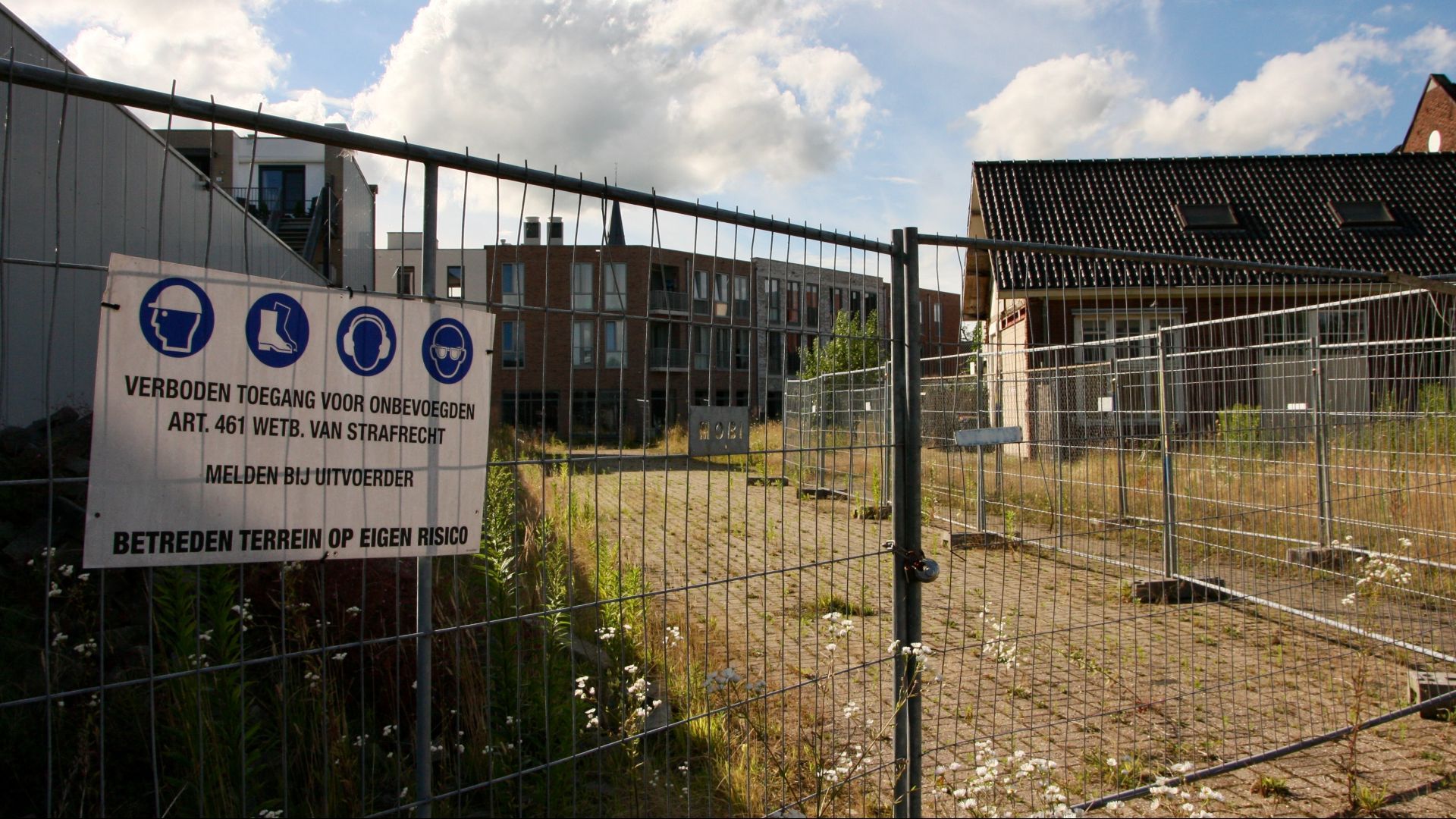 De doorkijk op De Leest/Nieuwmarkt waarop fase 3 wordt gerealiseerd.