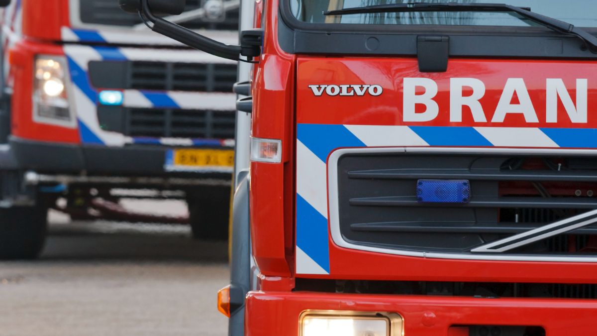 Extra zuurstof voor hond na woningbrand in Melick