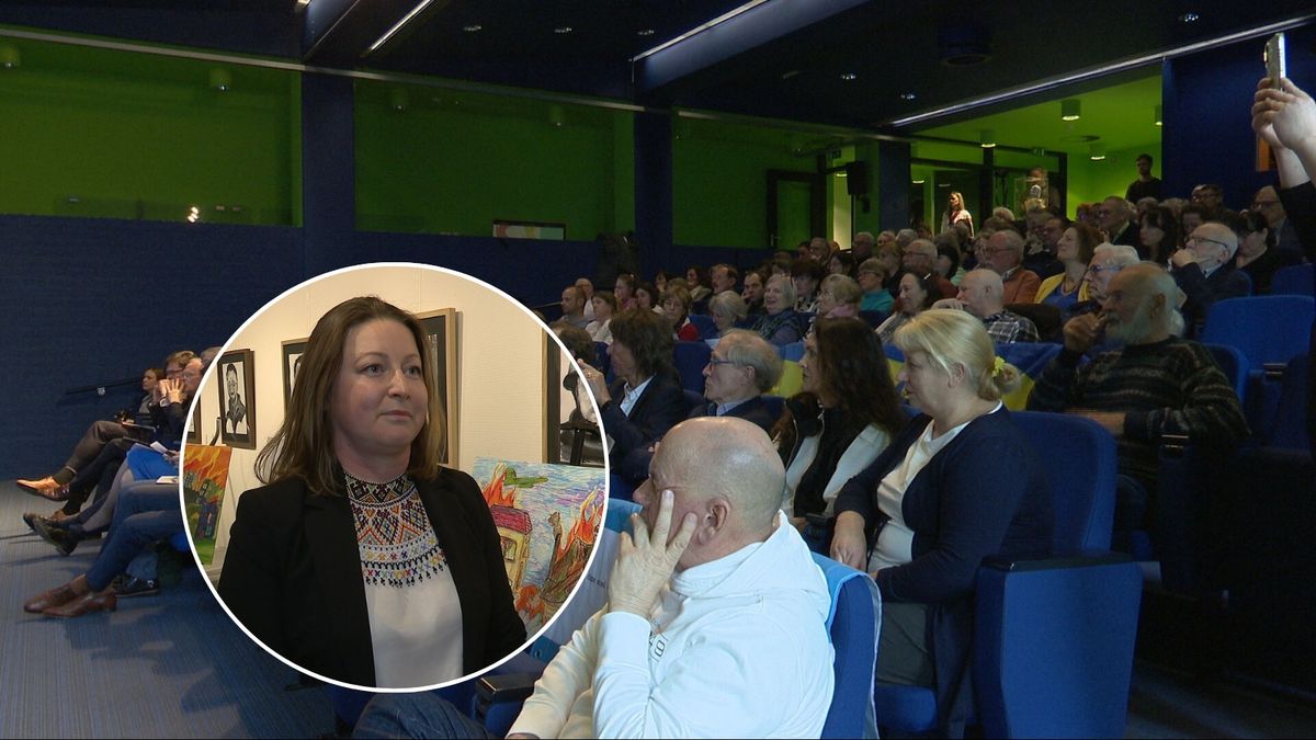 Tientallen Zeeuwen en Oekraïners staan stil bij oorlog in Oekraïne: 'Het is een hele bijzondere dag'