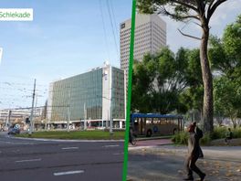 Van druk verkeersplein naar groen stadsplein: dit is het nieuwe Hofplein