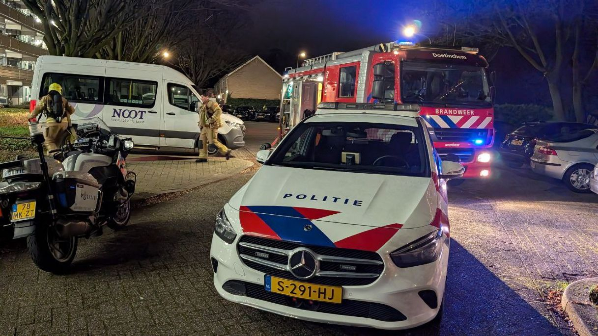 Brand in flat in Doetinchem
