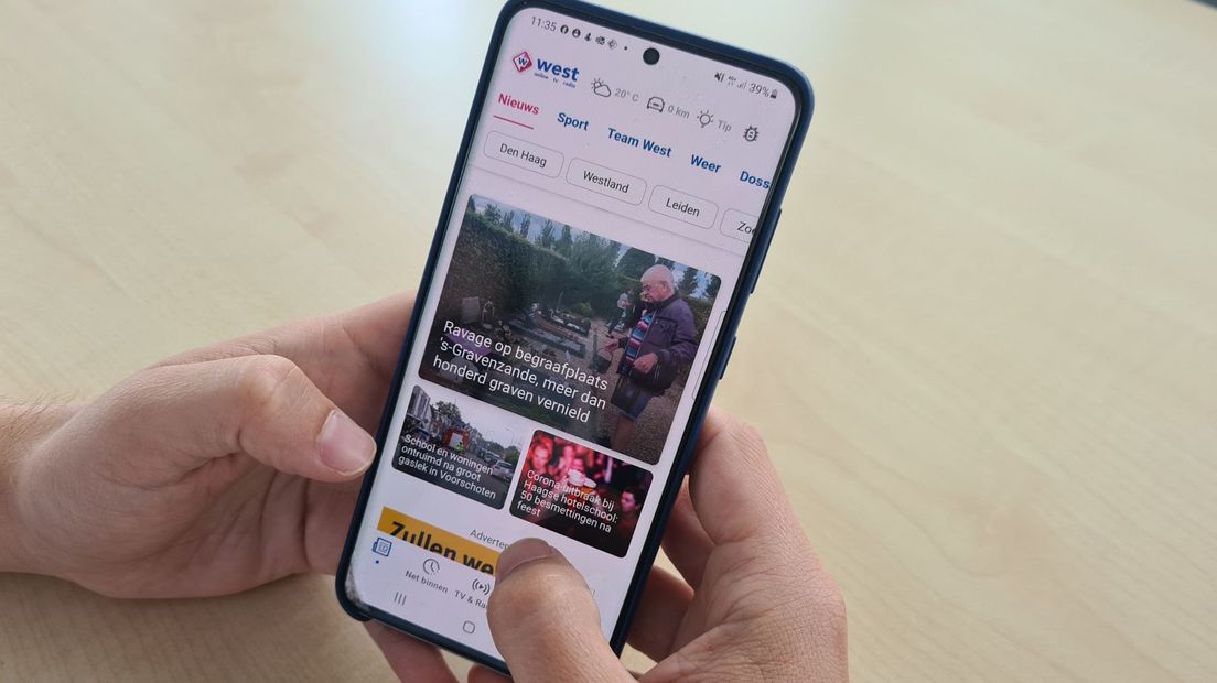 Je kan de nieuwe app downloaden in de app store