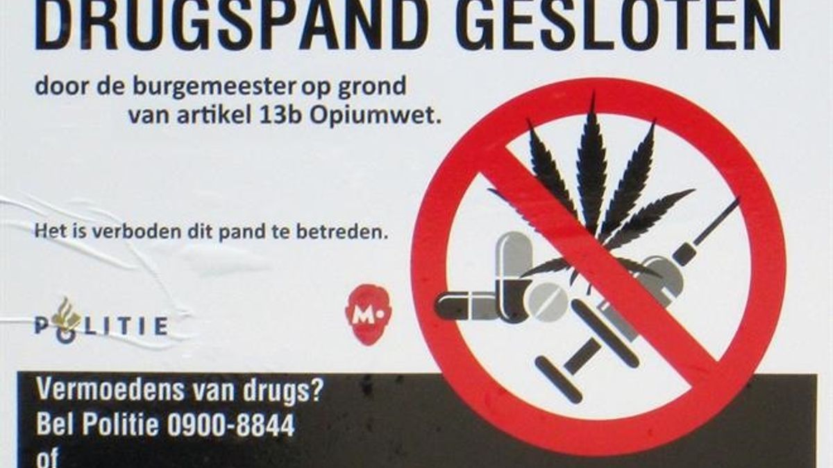 Woning in Enschede halfjaar gesloten na ontdekking drugshandel