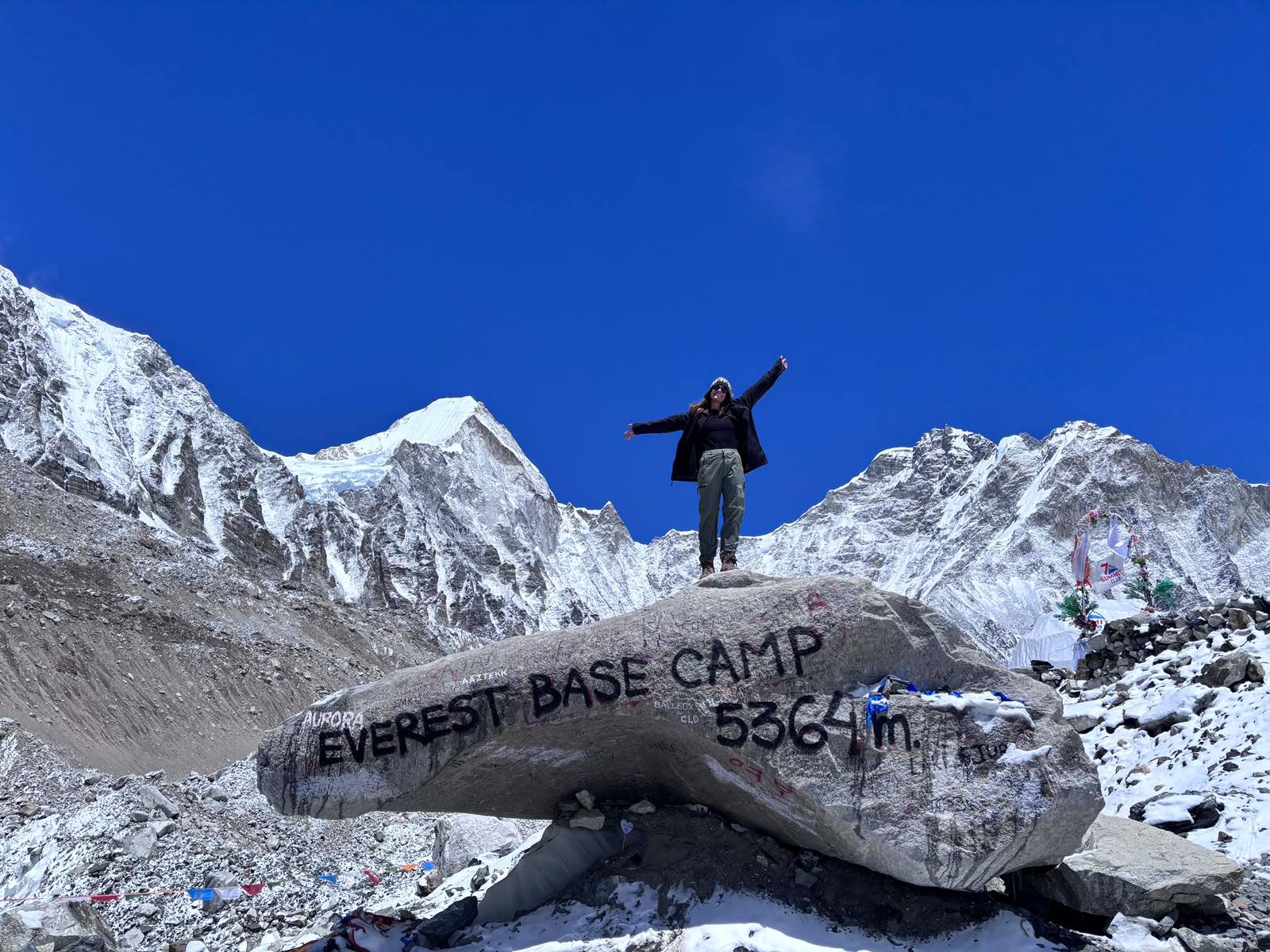 Natanya wil drie bergtoppen bereiken