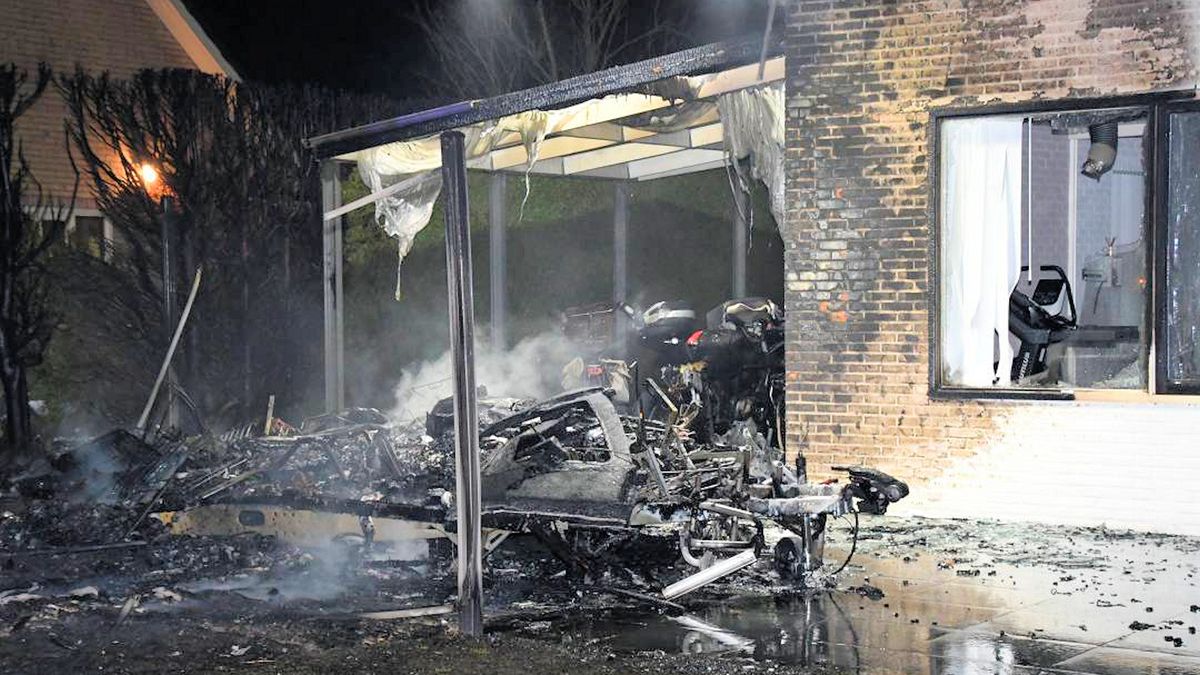 Vooral de brandweer had het druk tijdens deze jaarwisseling