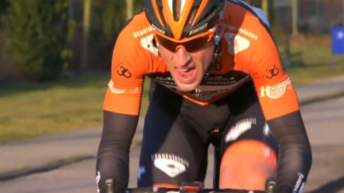 Berden de Vries won bijna de Ronde van Drenthe (Rechten: RTV Drenthe)