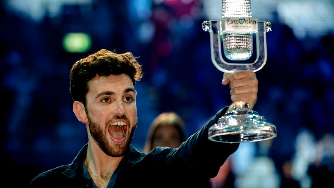 Duncan Laurence won het Eurovisie Songfestival in Tel Aviv.