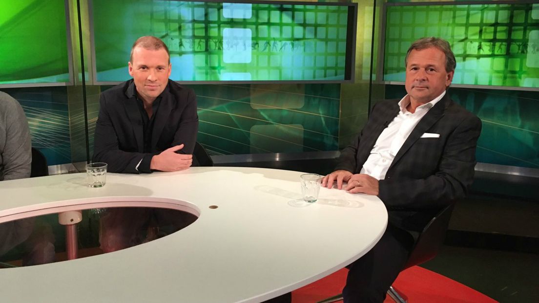 Gert en Rick zaten samen aan tafel maandagavond
