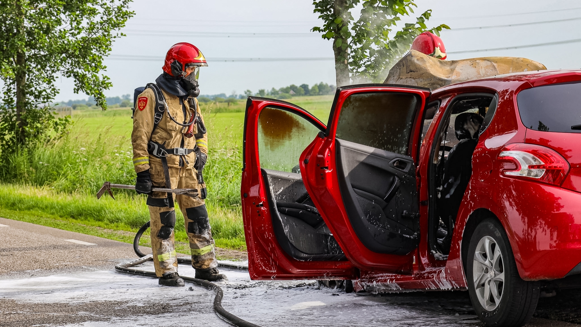 112-nieuws: Autobrand in Tolbert