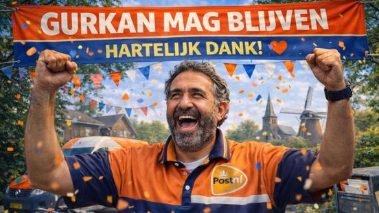 ‘Ik heb mijn leven teruggekregen’, pakketbezorger Gurkan mag blijven