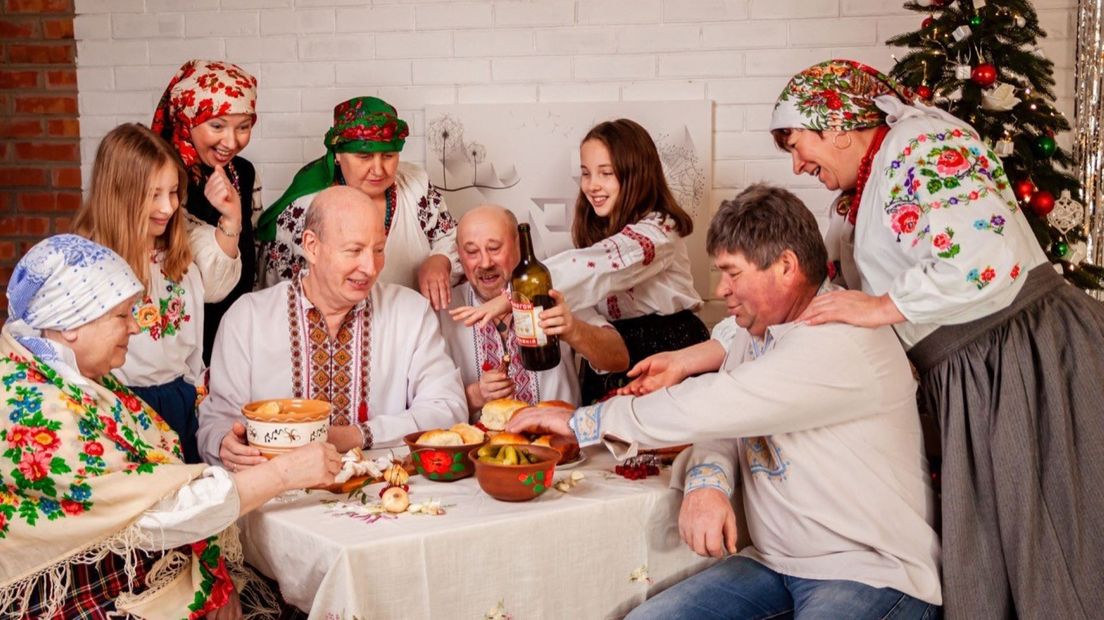 Schreuder met zijn familie