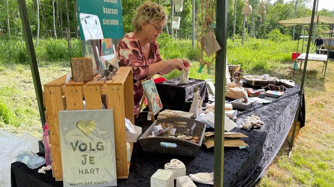 Een stand op de inspiratiemarkt