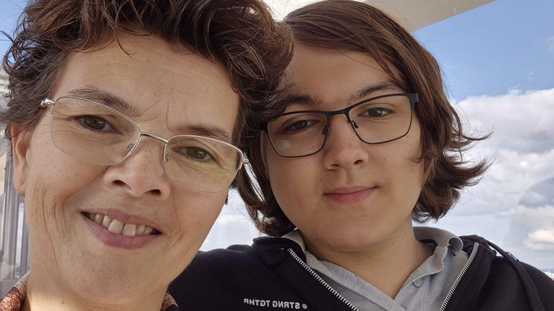 Danio met zijn moeder Mandy