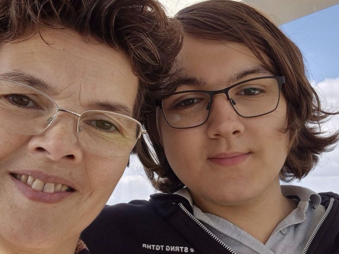 Danio met zijn moeder Mandy