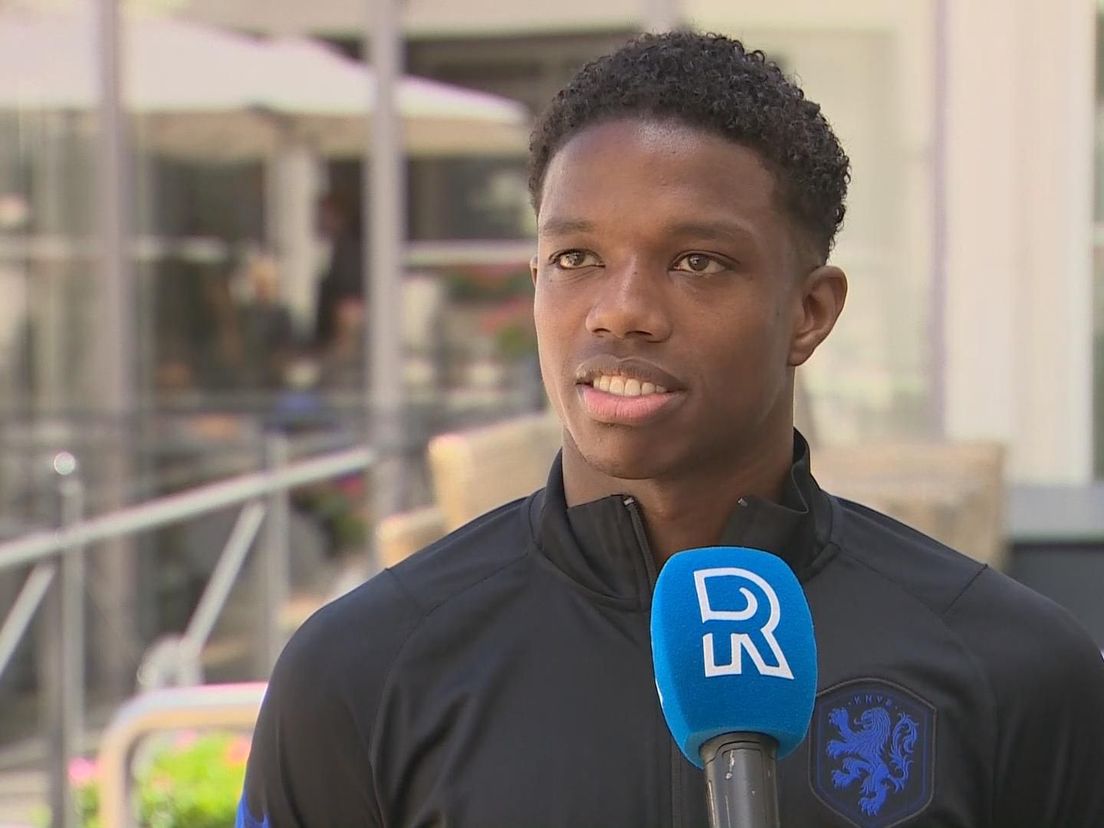 Tyrell Malacia bij Jong Oranje