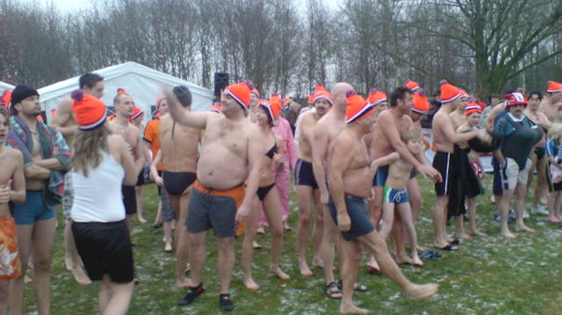 Minder animo nieuwjaarsduik