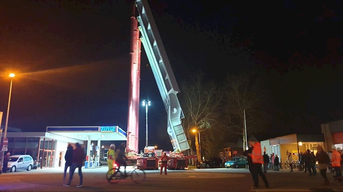 Bijzonder transport door Wijhe