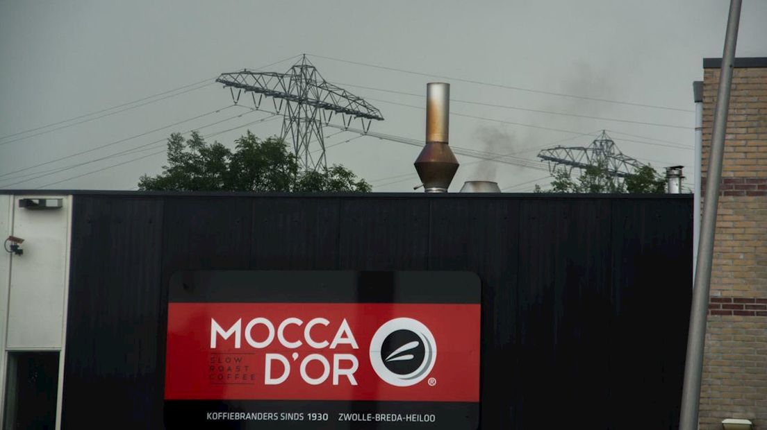 Brand bij Mocca d'Or in Zwolle