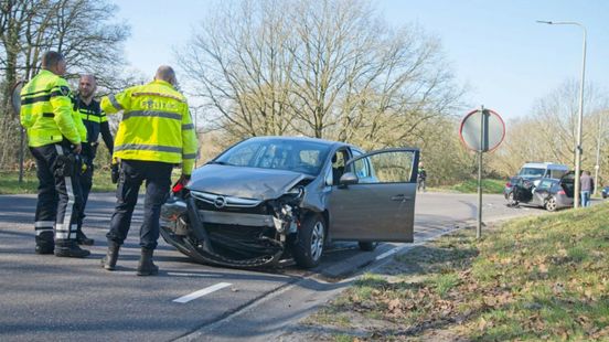 Ongeluk bij Havelterberg, vrouw gewond. Ongeluk bij Havelterberg, vrouw gewond.