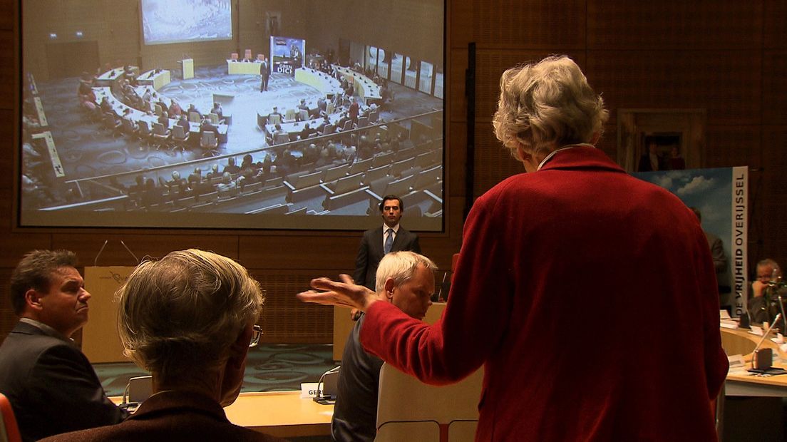 Ledenbijeenkomst van de PVV in de Statenzaal in Zwolle