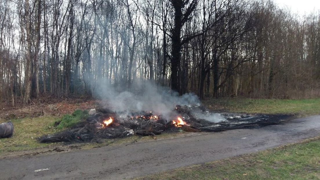 Brandje Kallenkote smeult na