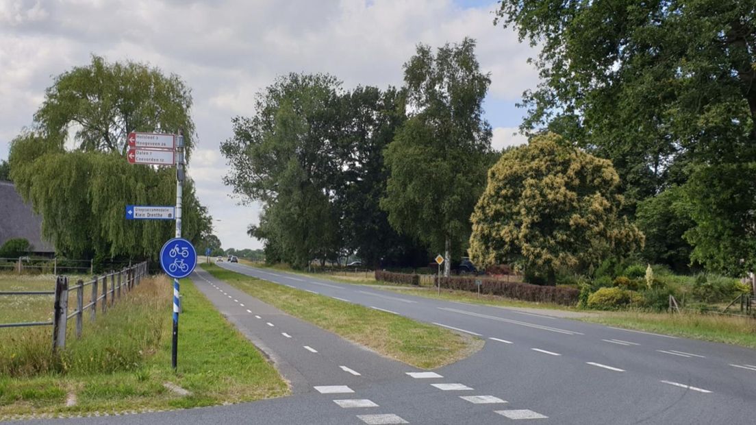 Sluiproute N34 - A37 bij Achterste Erm