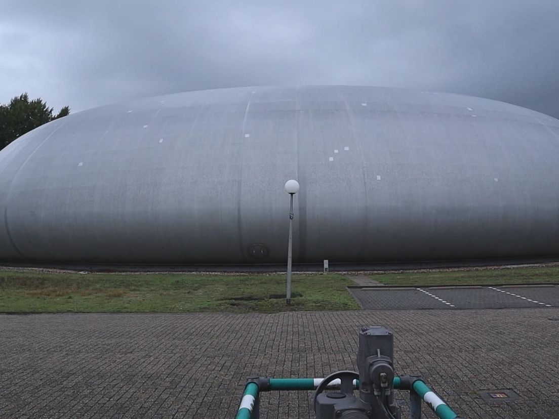 In deze 'bol' van Evides Waterbedrijf zit maar liefst 30 miljoen liter water