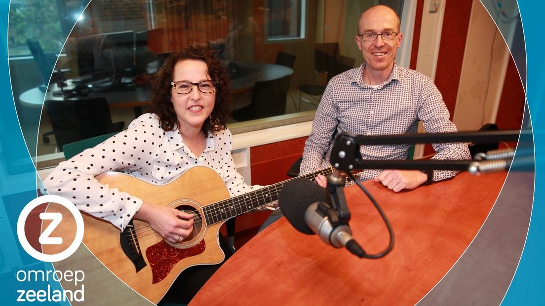 Ellen Shae op bezoek in de Muziekmiddag met Elias den Hollander