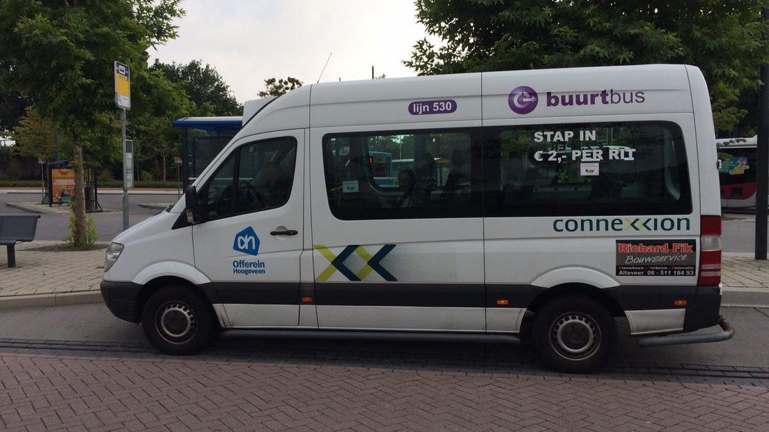 De buurtbus rijdt vandaag voor het laatst (Rechten: Jeroen Willems/RTV Drenthe)