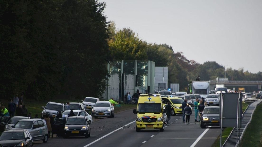 Ambulances aanwezig