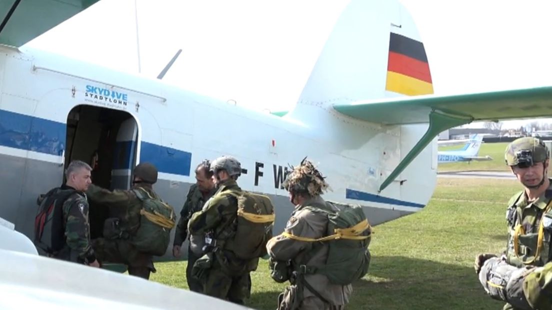 Militairen uit heel Europa deden mee (Rechten: RTV Drenthe)