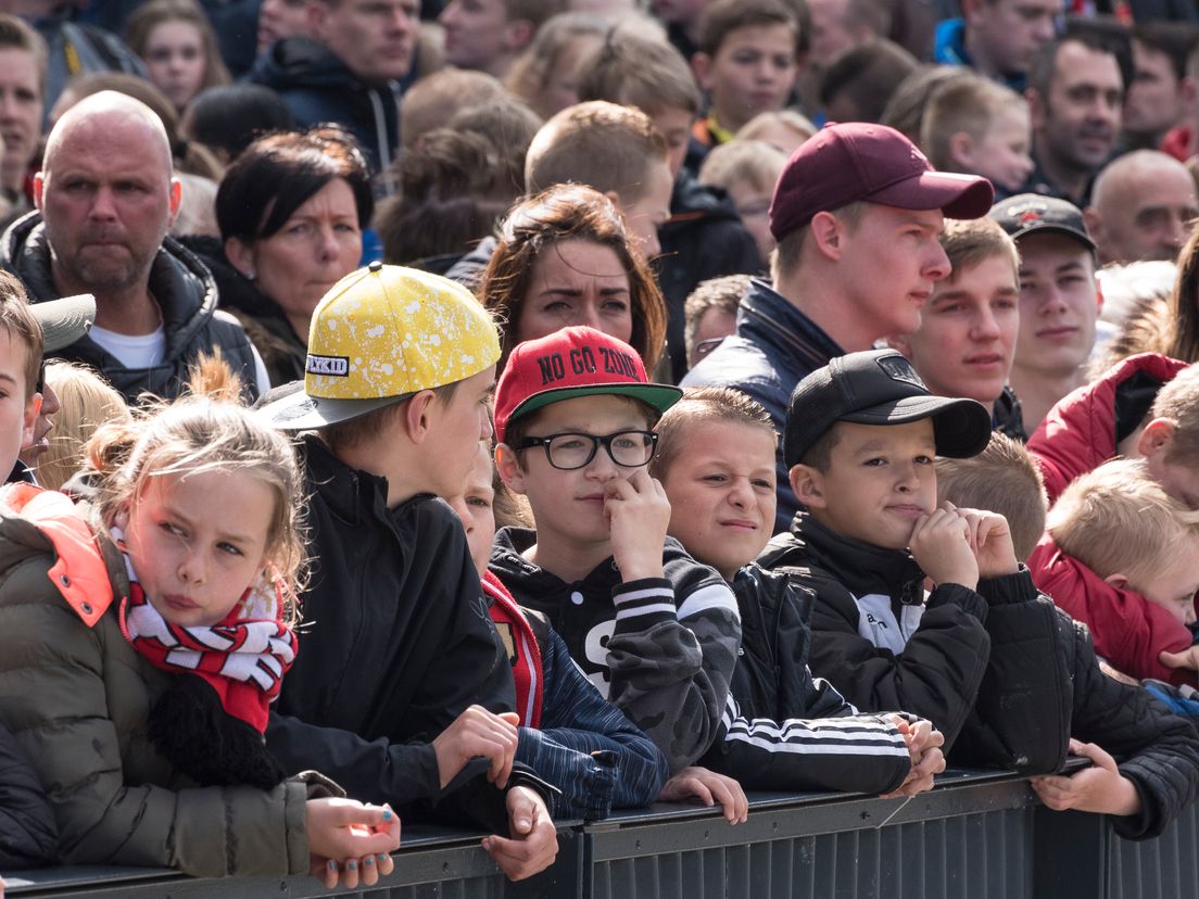 Het publiek van Feyenoord