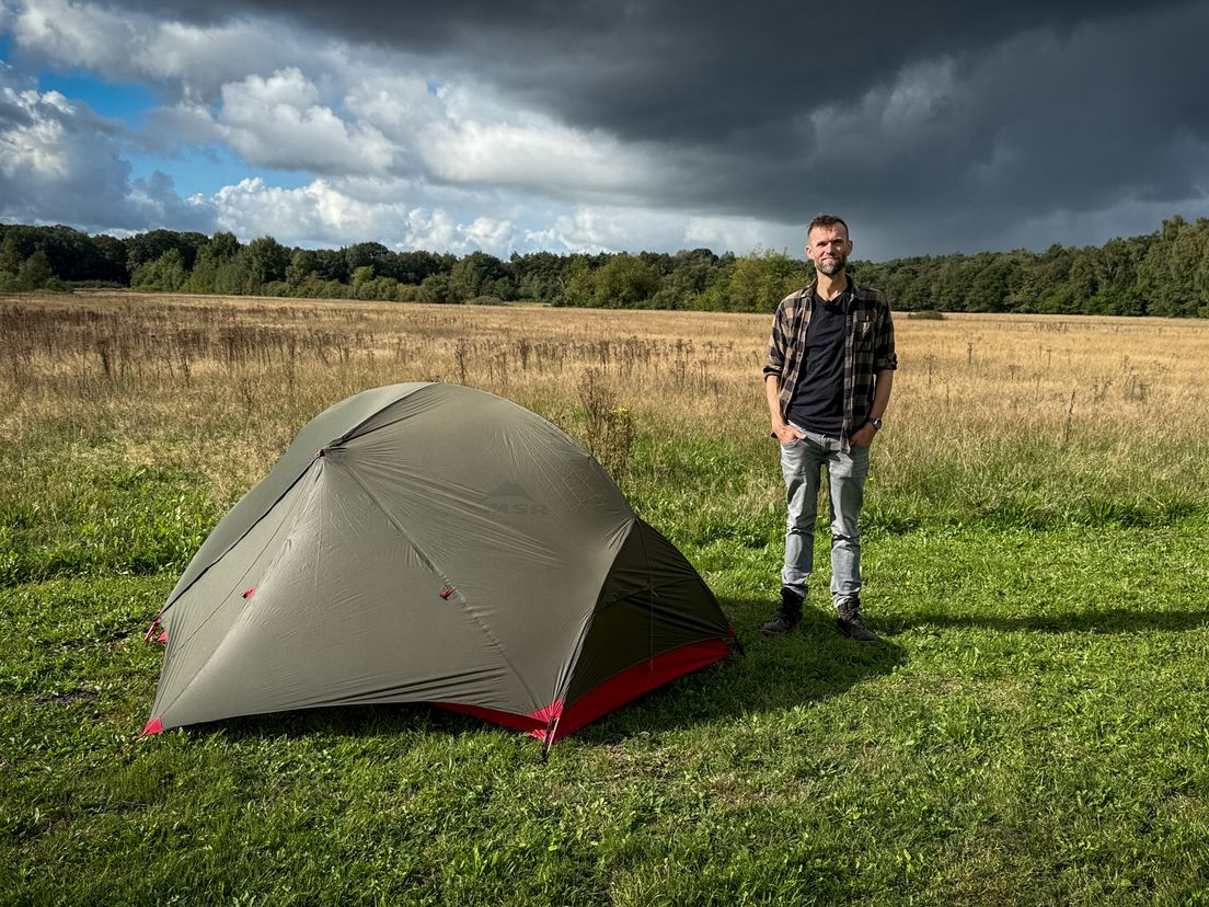 Wildkamperen mag niet in Drenthe, maar als het aan Harrie ligt verandert dat