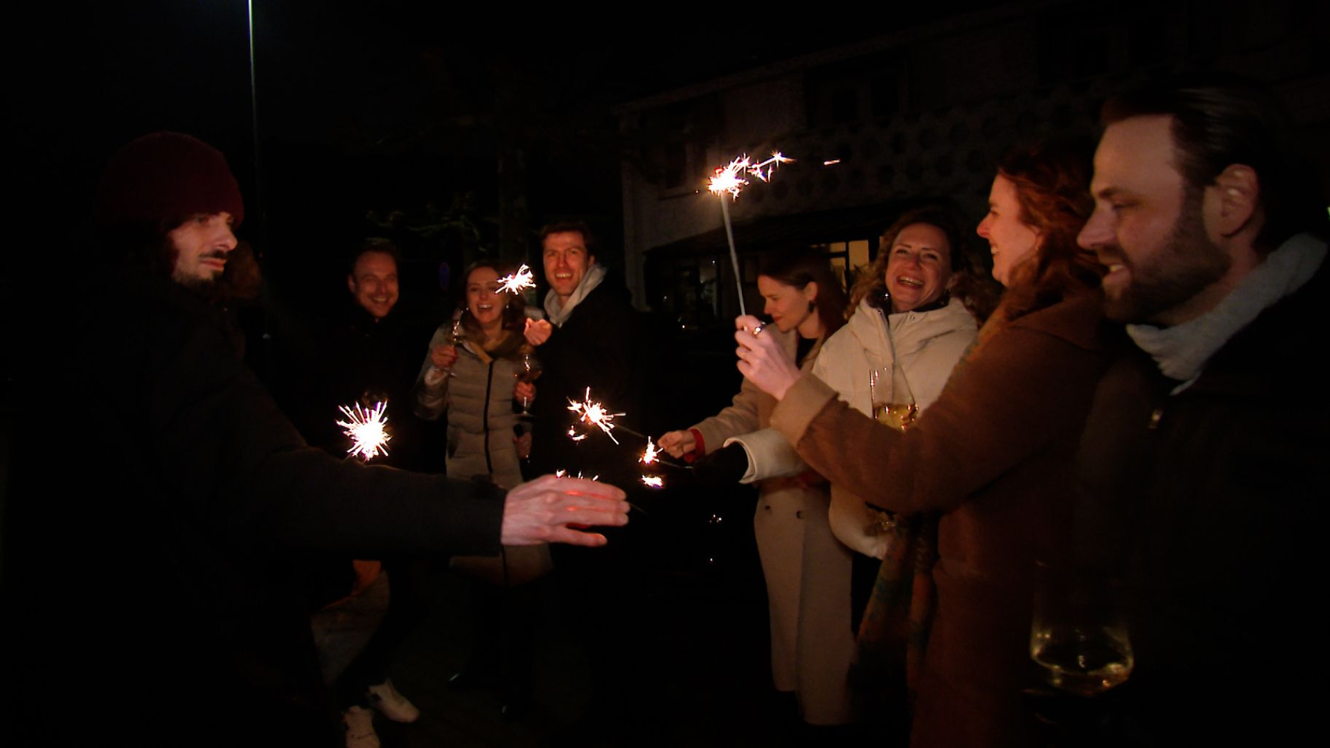 Stormloop op vuurwerkvrije vakantiehuisjes