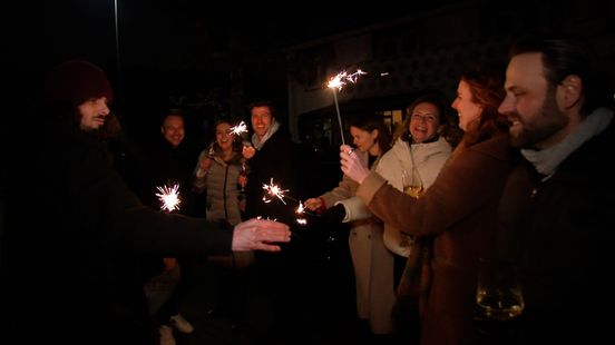 Stormloop op vuurwerkvrije vakantiehuisjes