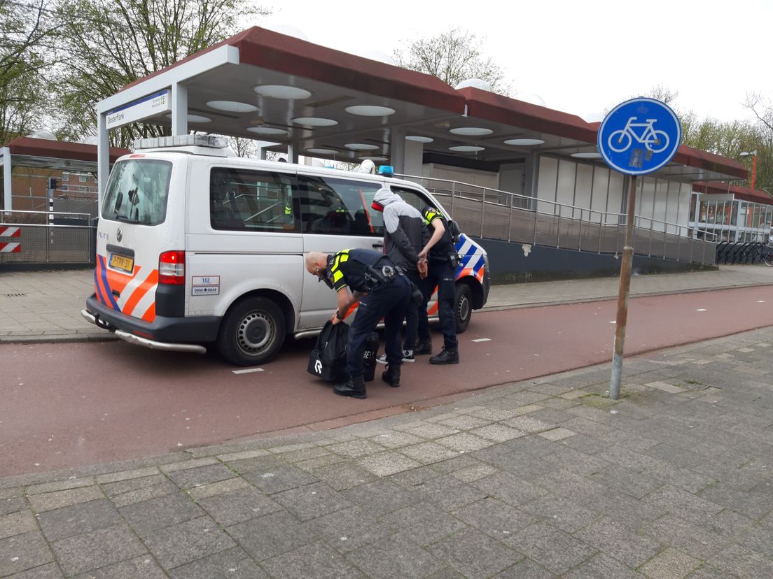 Vechtpartij bij het metrostation