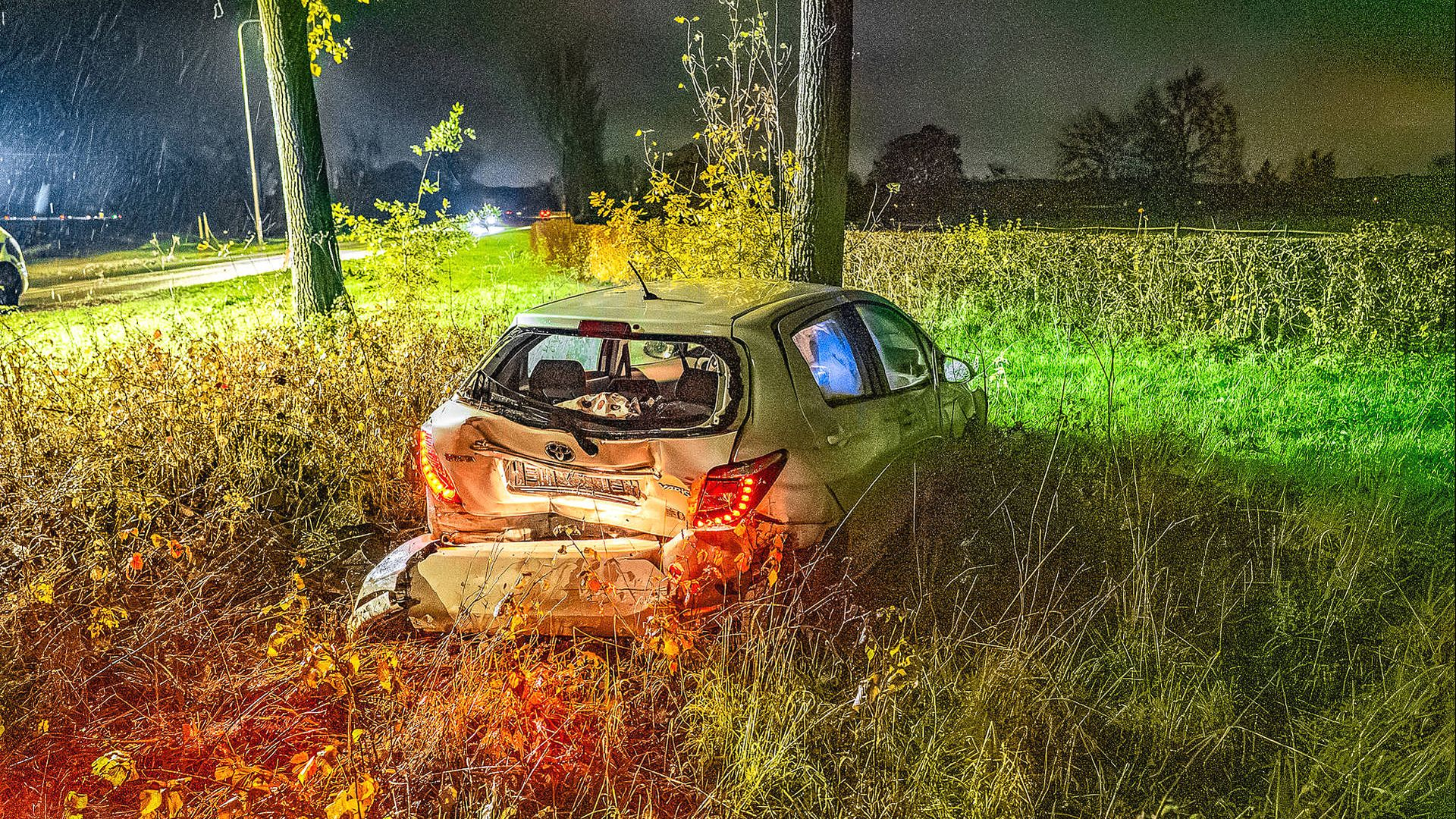 Veel schade na kop-staartbotsing
