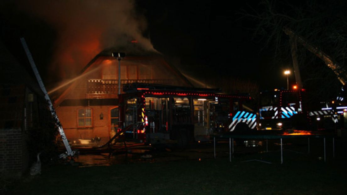 Woningen in Ermelo in de as gelegd