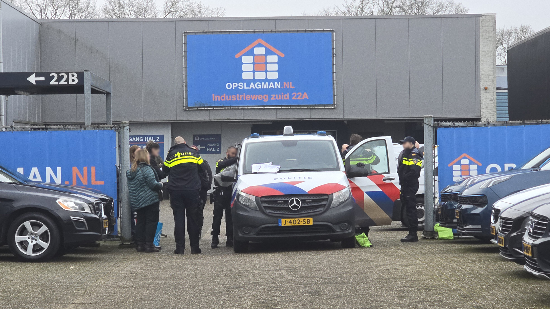 Drugs in opslagboxen gevonden bij controle in Amerongen