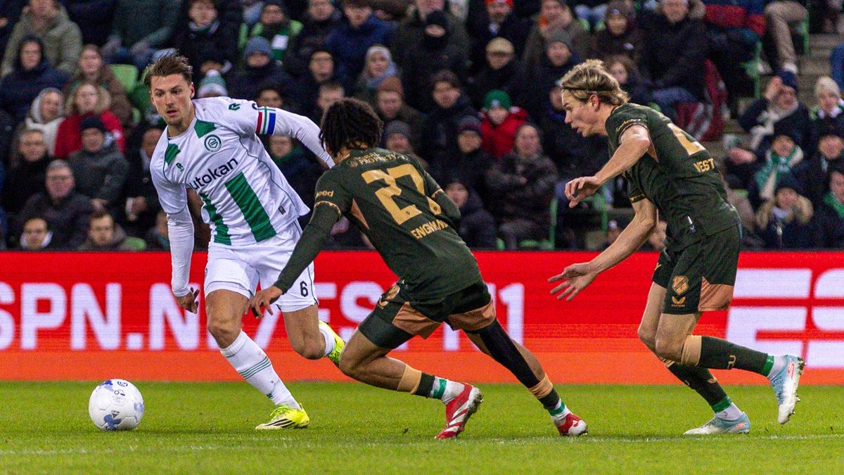 Lees terug: FC Groningen lijdt vierde nederlaag op rij, FC Utrecht met 2-1 te sterk