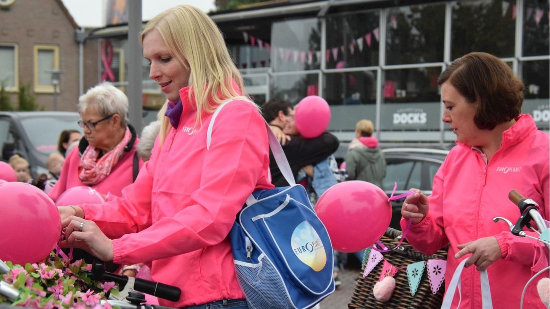 Fietstocht in Hardenberg voor Pink Ribbon