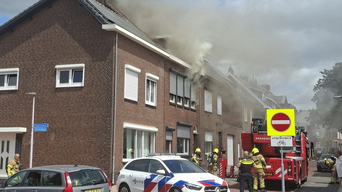 Grote woningbrand in Kerkrade veroorzaakt schade